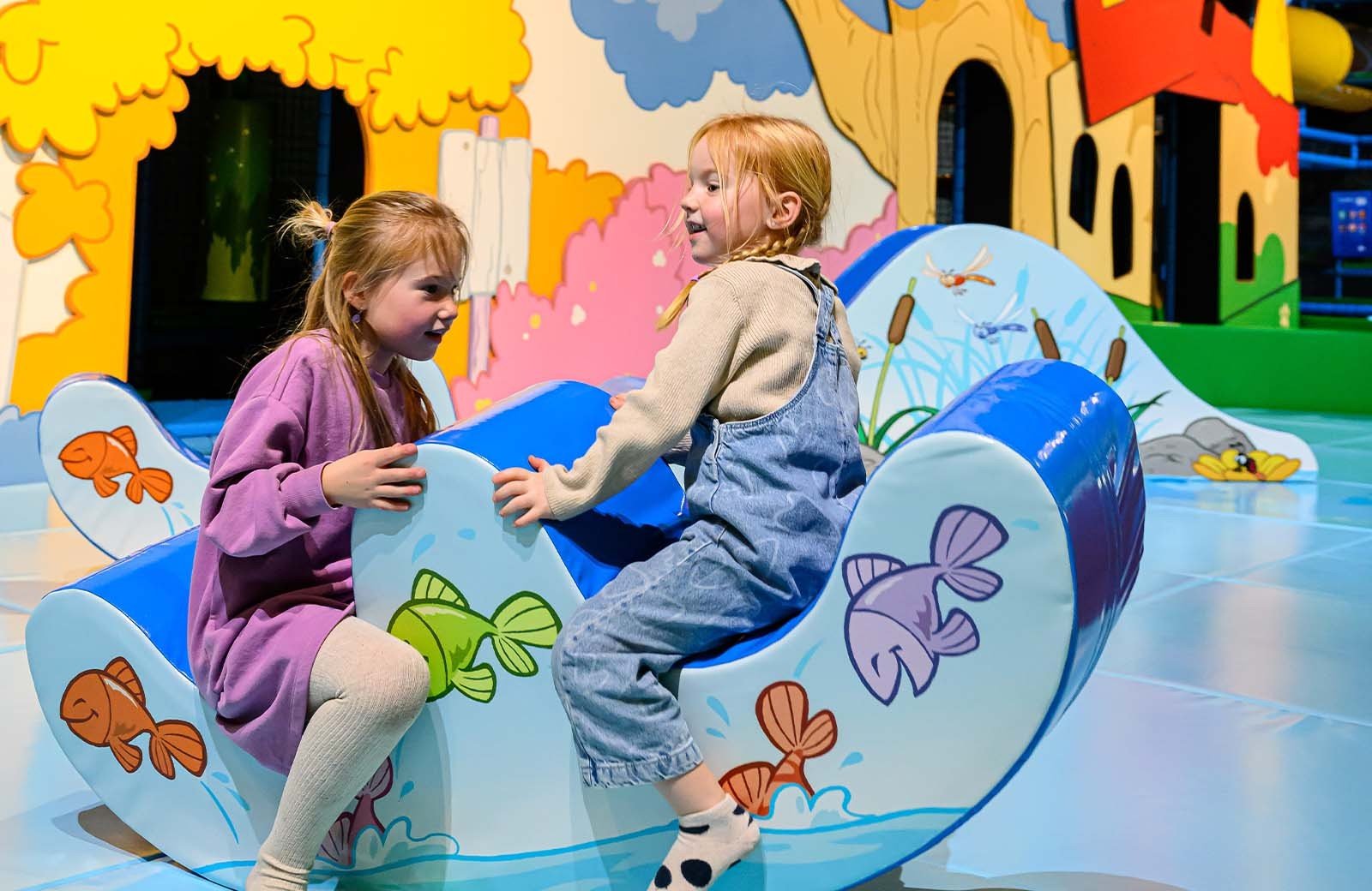 Mehr als 3.000 m² Indoor-Spielfläche